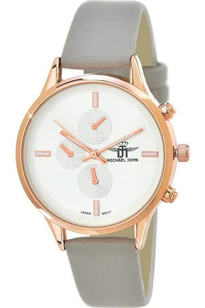 So Charm Bijoux Montre Jill acier et cuir