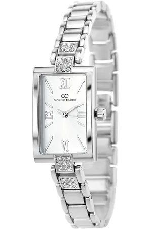 So Charm Bijoux Montre Mayline acier ornée de Cristaux scintillants