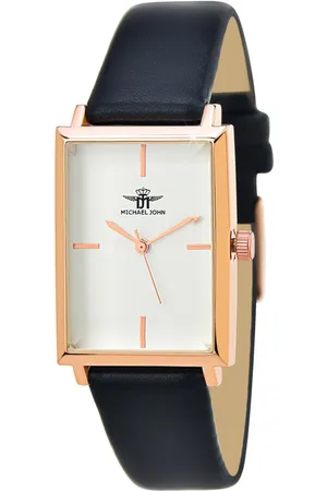 So Charm Bijoux Montre Daniela dorée rose et cuir