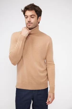 Maison Heritage Pull homme col roule ZACHARY en cachemire