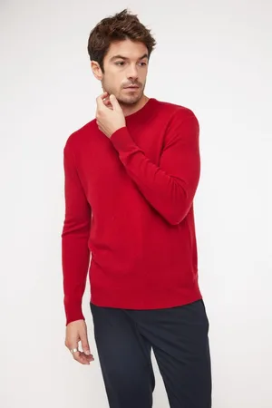 Maison Heritage Pull homme col rond ZACH en cachemire