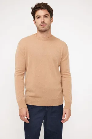 Maison Heritage Pull homme col rond ZACH en cachemire