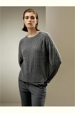Lilysilk Pull torsadé en cachemire pour bébé
