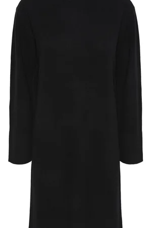 Y.A.S Robe courte manches longues en laine Joy