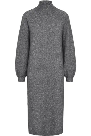 Y.A.S Robe en maille manches longues Yara
