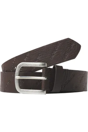 JACK & JONES Ceinture en Fibre de cuir - Drew