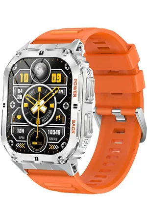 Smarty Montre connectée Mixte Smarty Compass Amoled - SW074B Bracelet Silicone