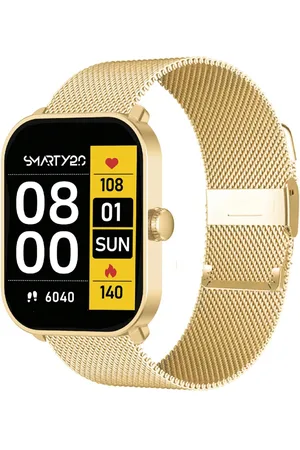 Smarty Montre connectée Mixte Smarty Super Amoled - SW070L Bracelet Acier