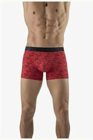 Aubade Boxer rouge en coton