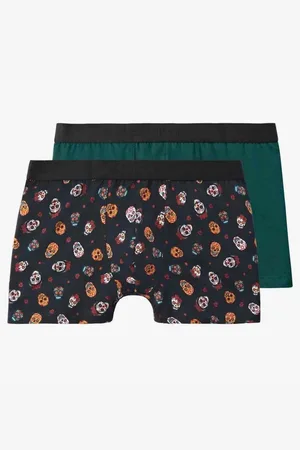 Aubade Lot de 2 Boxers - Noir en coton