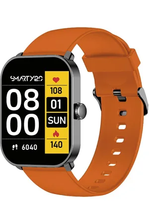 Smarty Montre connectée Mixte Smarty Super Amoled - SW070B Bracelet Silicone