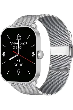 Smarty Montre connectée Mixte Smarty Super Amoled - SW070I Bracelet Acier