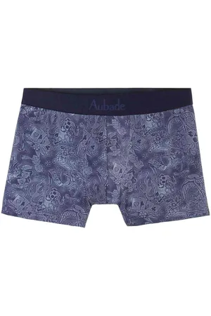 Aubade Boxer homme - Bleu en coton
