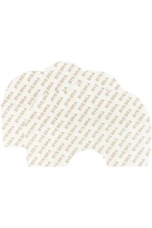 Bye Bra Lot de bande adhésive et cache-tétons en silicone - Beige