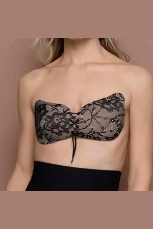 Bye Bra Soutien-gorge bandeau adhésif dos nu - Noir