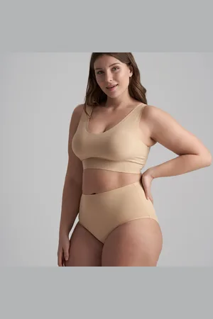 Bye Bra Brassière sans armatures invisible - Beige à col V