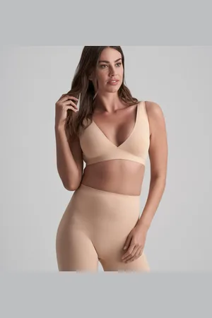 Bye Bra Soutien-gorge plongeant sans armatures invisible Beige