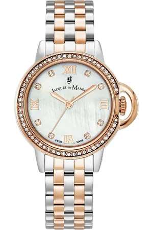 JACQUES DU MANOIR Montre Femme Grace - JWL02507 Bracelet Acier
