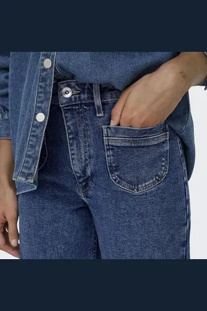 ONLY Jean à jambe large Juicy Life 521 en coton Meg