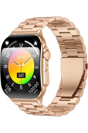 Smarty Montre connectée Mixte Smarty Ultra Amoled - SW080L Bracelet Acier
