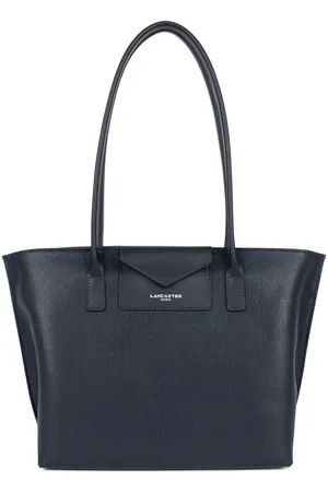 Lancaster Sac cabas épaule Zippée M Maya foncé