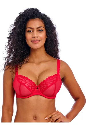 Freya Soutien-Gorge Plongeant Rouge