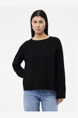 Pieces® Pull over manches longues en viscose Sia Mae