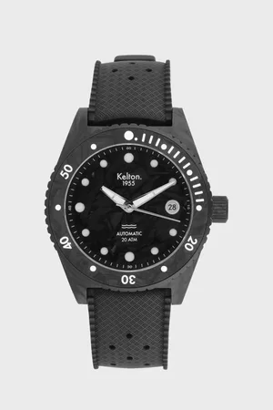 Kelton Montre De Plongée 1955 Carbone - 9125112 20 ATM