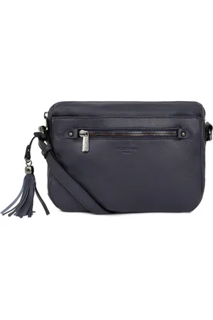 Hexagona Trotteur - Cuir de vachette - Bleu nuit - Sauvage