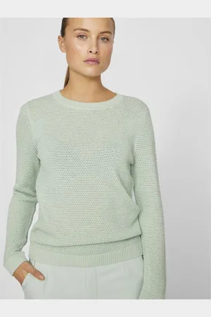 VILA Pull manches longues en maille Idalo Trix