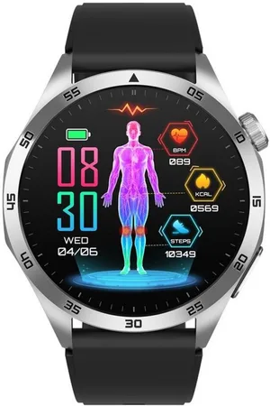 Smarty Montre connectée Mixte Smarty Take Care - SW083B Bracelet Silicone
