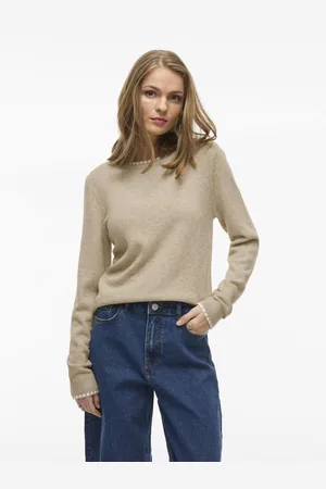 VILA Pull manches longues en mailles Ril Alia