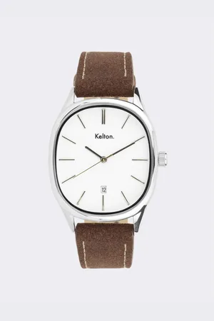 Kelton Montre Grande colorama blanche