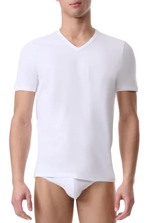 Eminence Lot de 2 tee-shirts col v homme Active Flex Coton Adidas