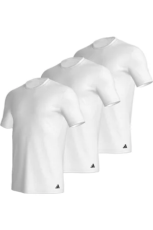 Eminence Lot de 3 tee-shirts col rond homme Active Core Cotton Adidasport en coton