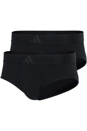 Eminence Lot de 2 slips homme Active Flex Cotton 3tripes Adidasport en coton