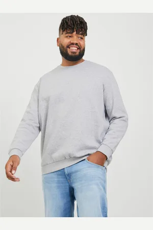 JACK & JONES Sweat-shirt Relaxed Fit Col ras du cou Manches longues Cody