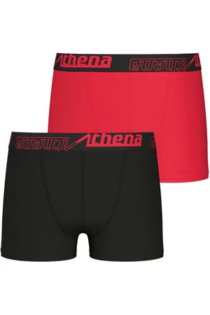 ATHENA Lot de 2 boxers garçon Ecopack