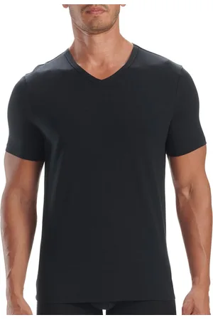 Eminence Lot de 2 tee-shirts col v homme Active Flex Coton Adidas