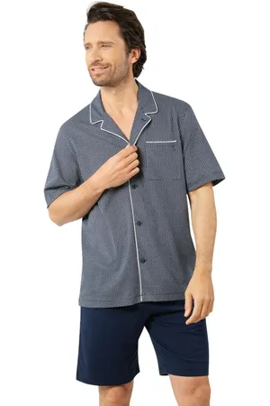 Eminence Pyjama court ouvert homme Business en coton