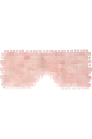 Roll On Jade Masque pour les Yeux Anti-âge en Quartz Rose