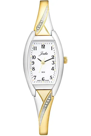 Certus Montre 634010 - JOALIA Acier Bicolore Argenté & Doré Bracelet Serti Femme