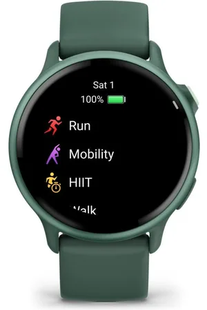 Garmin Montre Connectée Vívoactive 6 - 010-02985-02 Bracelet Silicone sapin