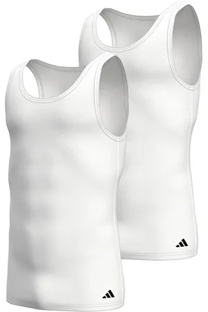 Eminence Lot de 2 débardeurs homme Active Flex Cotton Adidasport en coton