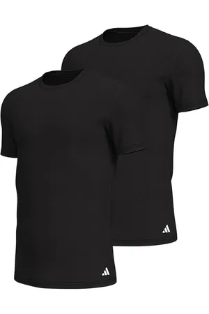 Eminence Lot de 2 tee-shirts col rond homme Active Flex Cotton Adidasport en coton