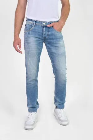 Le Temps des Cerises Jeans ajusté stretch 700/11, longueur 34 Moe en coton
