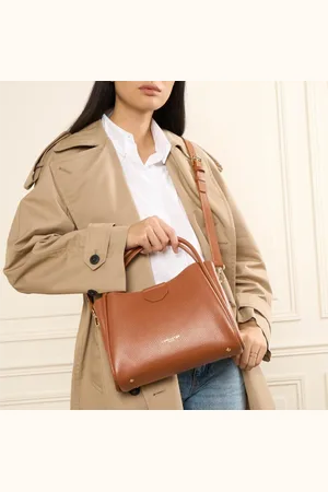 Lancaster Sac à main Aimantée M Ida Double en cuir