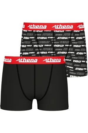 ATHENA Lot de 2 boxers garçon Sport