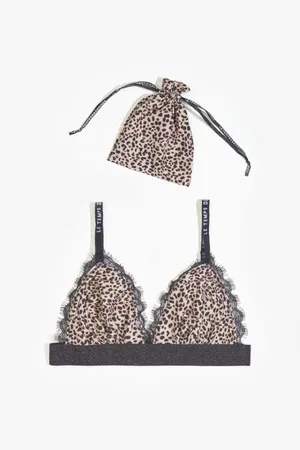 Le Temps des Cerises Soutien-gorge triangle Sage léopard Lily