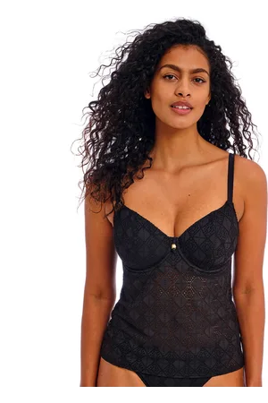 Freya Tankini plunge noir